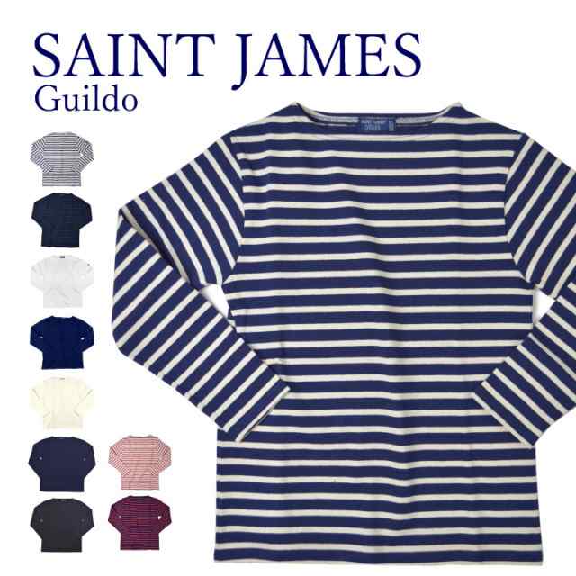 セントジェームス 無地 ボーダー Saint James Guildo ギルド Ouessant ウェッソン ユニセックス ボートネック長袖 ボーダーtシャツ バスクの通販はau Pay マーケット Deroque