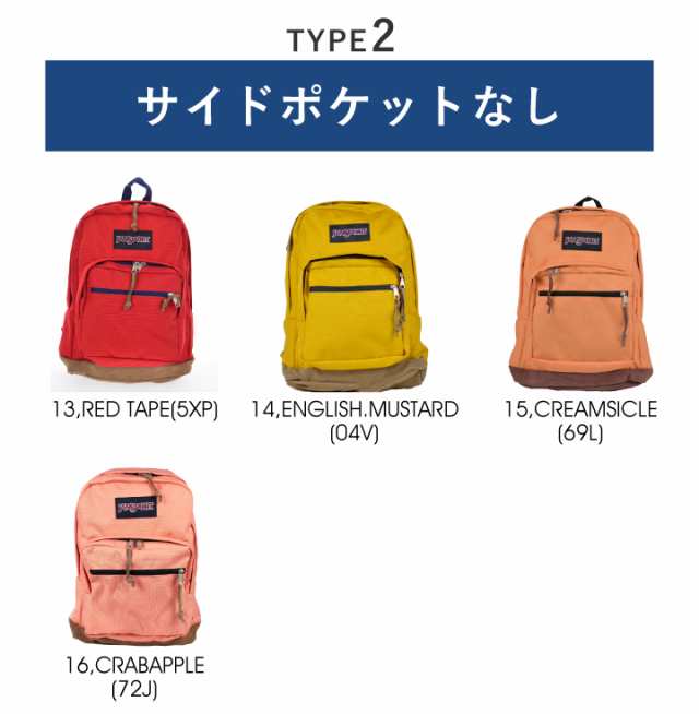 ジャンスポーツ JANSPORT ライトパック RIGHT PACK リュックサック