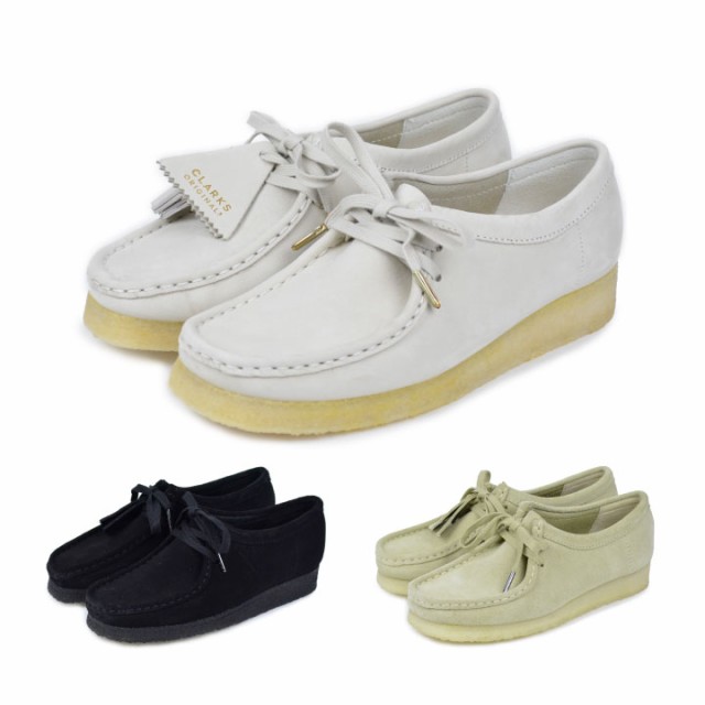 クラークス CLARKS ワラビー WALLABEE 26165560 26155522 26155545 レディース ブーツ シューズ 靴 クレープソール ローカット丈 本革 リ