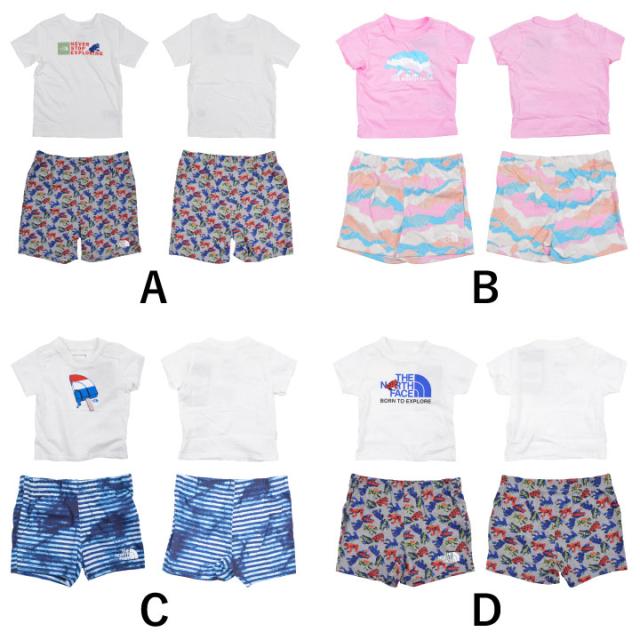 ザ ノースフェイス 子供用 ベビーキッズ セットアップ 上下