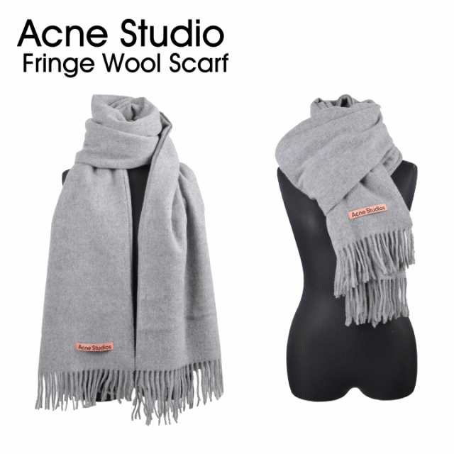 アクネステュディオズ Acne Studios フレンジウールスカーフ オーバー