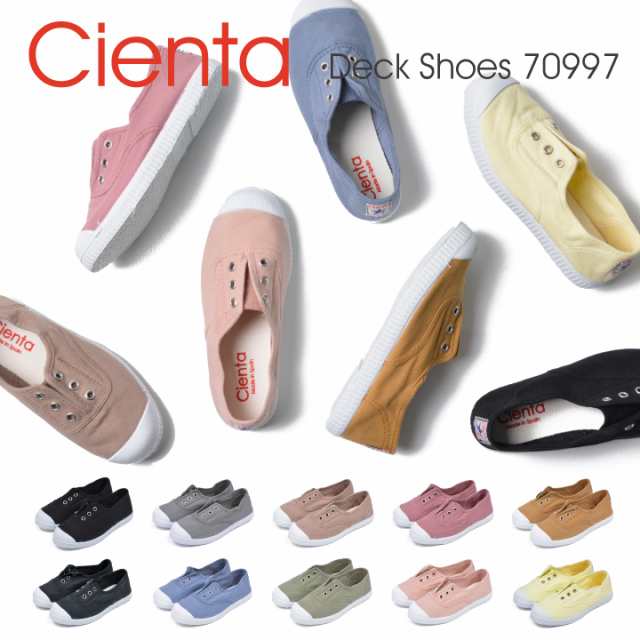 シエンタ 靴 CIENTA キッズデッキシューズ Kids Deck Shoes 70997