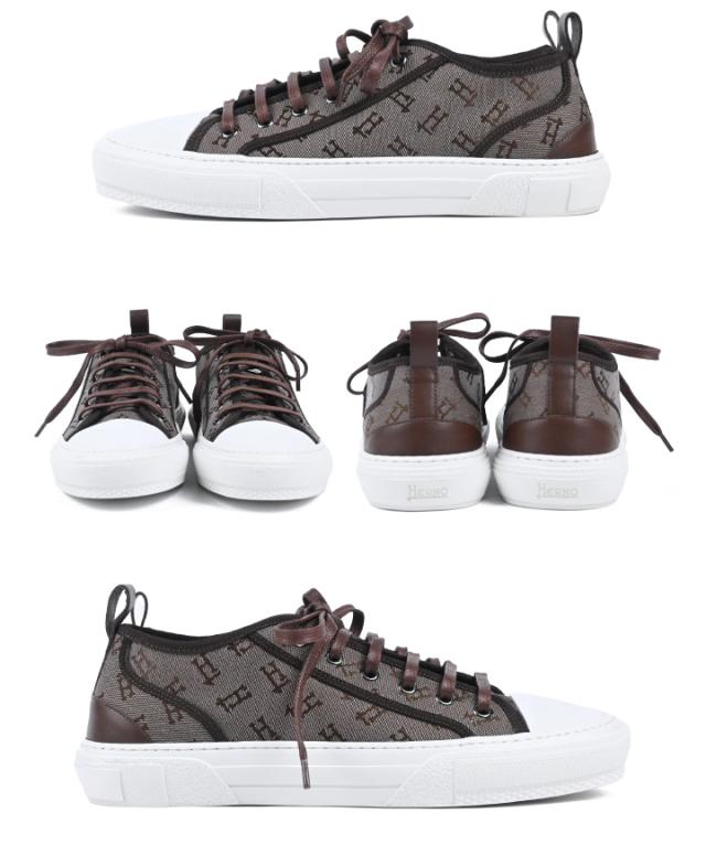 HERNO ヘルノ スニーカー SH006UM12605W8600 メンズ モノグラム HERNO ヘルノ Monogram スニーカー/ SH006UM12605W8600 メンズ