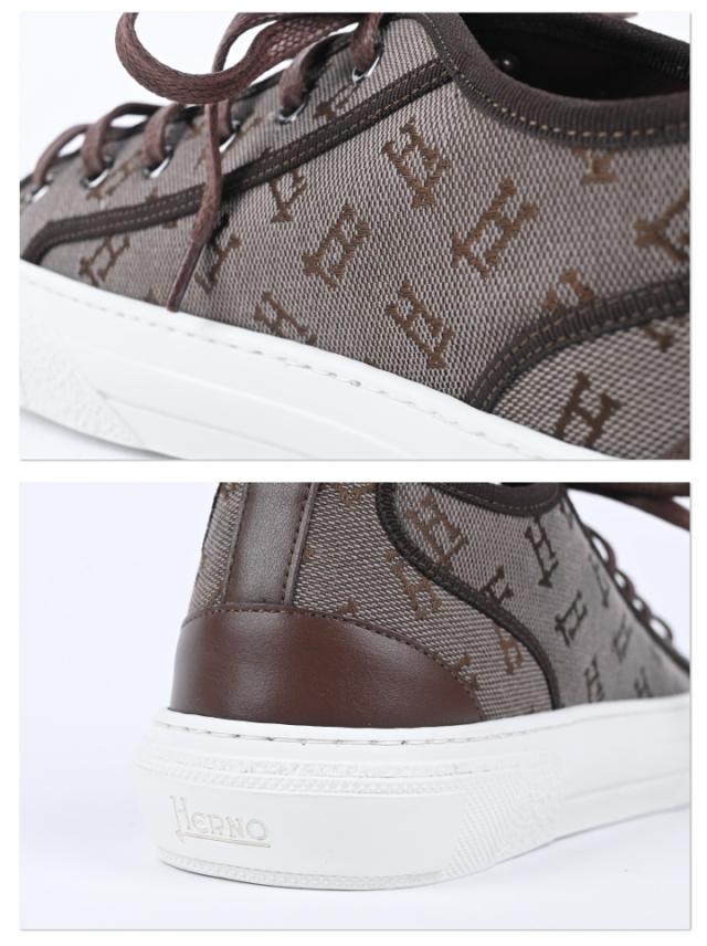 HERNO ヘルノ スニーカー SH006UM12605W8600 メンズ モノグラム HERNO ヘルノ Monogram スニーカー/ SH006UM12605W8600 メンズ