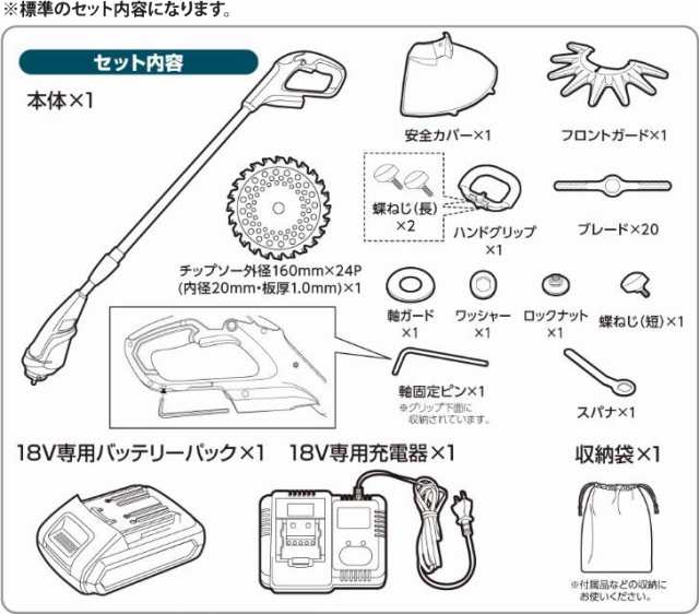 定番 FIRST 18V 充電式 草刈り機 GGT-180LIVB 2WAYグラストリマー