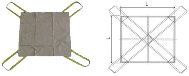 コンドーテック イージーモッコ PP製軽量シートモッコ 2000×2000mm 耐荷重2000kgf 重さ4.2kg ベルト黄色 EM02  【在庫有り】の通販はau PAY マーケット プロツール・DIY工具 ファーストWowma!店 au PAY マーケット－通販サイト