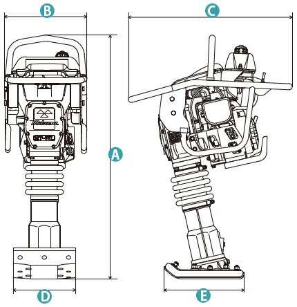 三笠産業 タンピングランマー MT-45H [個人宅配送不可][在庫有り]の