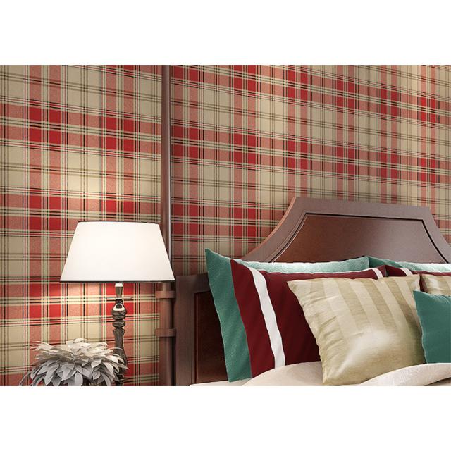 壁紙 3d チェック レッド 10m 53cm のりなし ウォールペーパー クッションブリック 壁紙シール Diy リフォーム Kb061の通販はau Pay マーケット 俺のインテリア