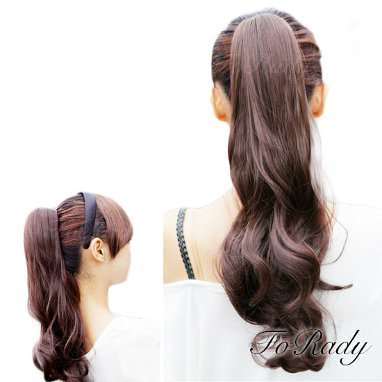 ウィッグ ポイントウィッグ つけ毛 ロング ウェーブ クリップ ポニーテール 耐熱 あす楽対応の通販はau Pay マーケット Forady