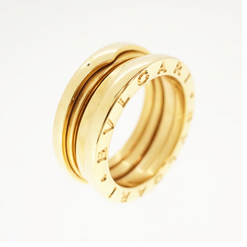 Bvlgari ブルガリ リング B Zero1 ビーゼロワン K18yg イエローゴールド 2バンドリング 指輪 中古 メンズ レディース ユニセックの通販はau Pay マーケット おたからや