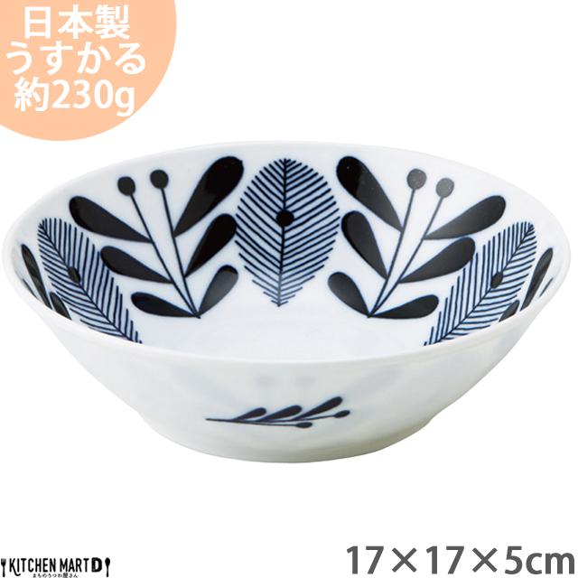 オーランド 17cm 丸 ボウル うすかる 丸型 中鉢 皿 サラダ ボール 美濃