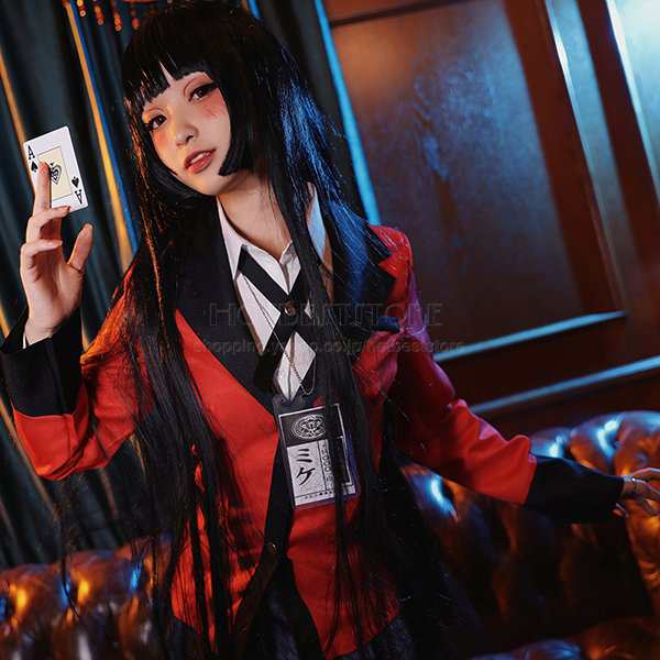 アニメ 賭ケグルイ コスプレ ウィッグ付き