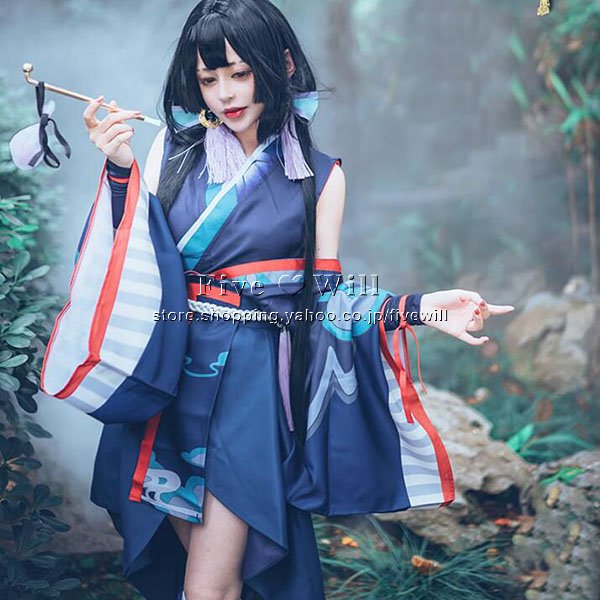 送料無料 陰陽師 風 えんえんら コスプレ衣装 ウィッグ Cosplay アニメ コスチューム イベント ハロウィン変装の通販はau Pay マーケット Futurehouse