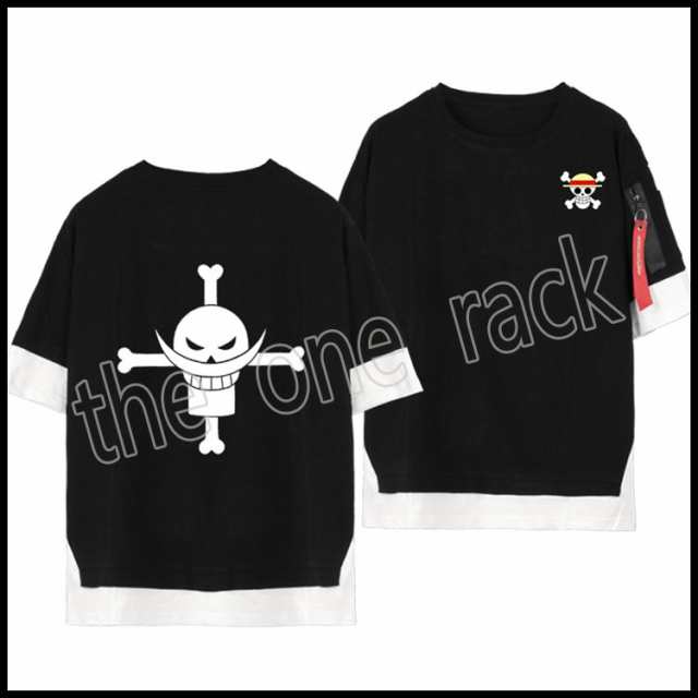 海賊王ONE PIECE（ワンピース） 風 コスプレ衣装 偽2つ半袖Tシャツ春夏 コート ハロウィン 仮装 コスチューム アニメ 通気 吸汗 速乾2021の通販はau  PAY マーケット - futurehouse