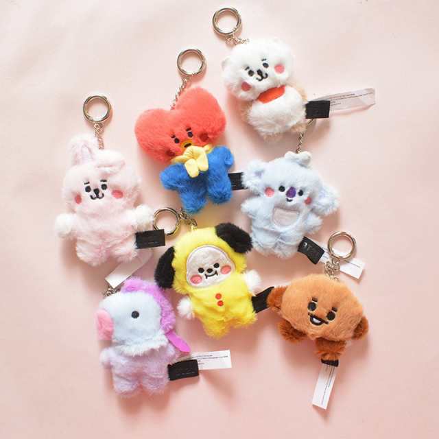 BT21 グッズ キーホルダー ミニぬいぐるみ かわいい 韓国 可愛い 携帯 自動車 飾り バックパックの装飾品 バッグチャーム バッグペンダンの通販はau  PAY マーケット - futurehouse