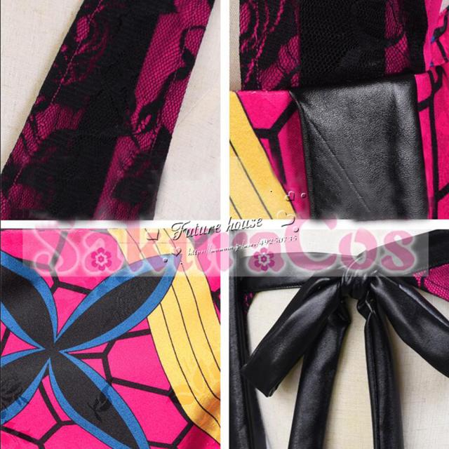 鬼滅の刃 風 堕姫 だき コスプレ衣装 ウィッグ 髪飾り Cosplay ハロウィン仮装 変装 コスチュームの通販はau Pay マーケット Futurehouse