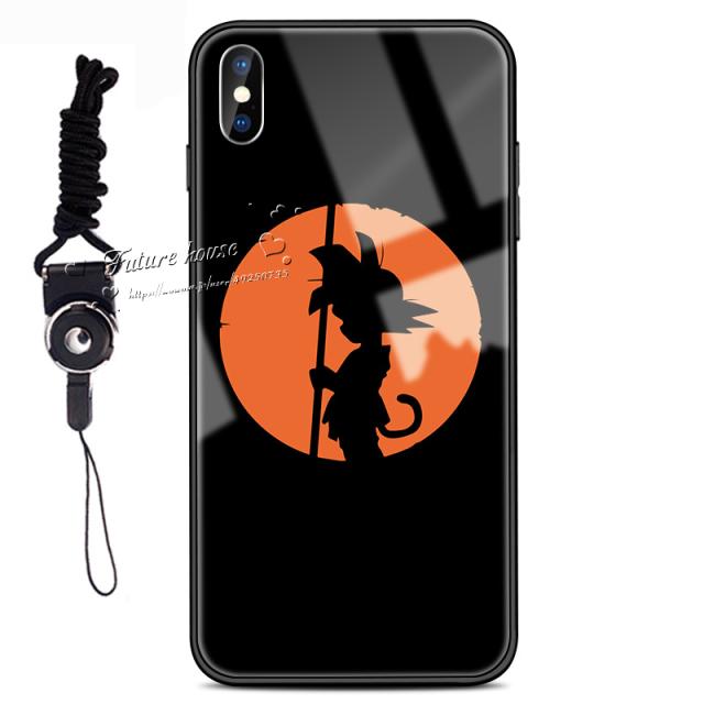 ドラゴンボール 孫 悟空 風 Iphone 13 13 Mini 13 Pro 13 Pro Max Iphone X 8 7 6 S Plus Se ケース カバー 背面ガラス 鏡面 ミラーの通販はau Pay マーケット Futurehouse