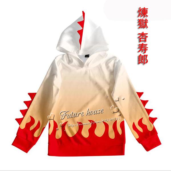 鬼滅の刃 煉獄 杏寿郎 長袖 パーカー 子供服 フード付き パーカー 恐竜外観 プルオーバー 可愛い おしゃれ 男の子 女の子 コスチューム の通販はau Pay マーケット Futurehouse