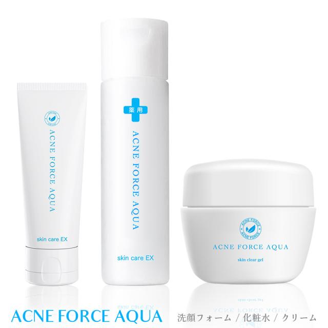 ACNE FORCE AQUA 洗顔料2個セット ACNE FORCE AQUA 洗顔料2個セット