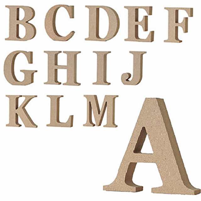 メール便可 Alphabet Letter Series アルファベットレター 英字 大文字 A M ナチュラル オブジェの通販はau Pay マーケット ビーハート