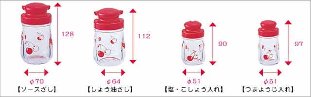 ブルーム しょう油さし レッド 【キッチン 醤油差し 醤油さし しょう油差し しょうゆ差し 調味料入れ 定食 定番 懐かしい さくらんの通販はau  PAY マーケット - Living雑貨 リスonlineshop | au PAY マーケット－通販サイト