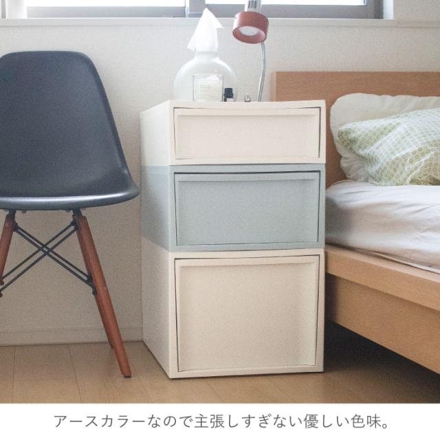 収納ケース RISUスタックシステムケース ワイドL 【2段セット】 収納