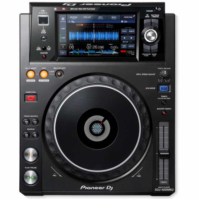 Pioneer USBメディア対応 DJマルチプレイヤー XDJ-1000MK2の通販はau ...