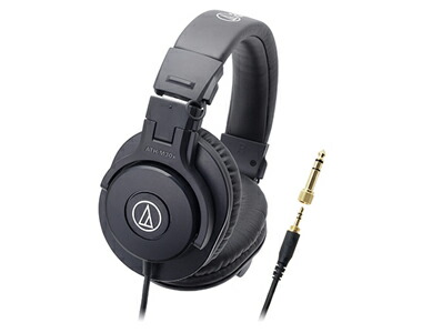 audio-technica ダイナミックヘッドホン ATH-PRO7X ブラックの