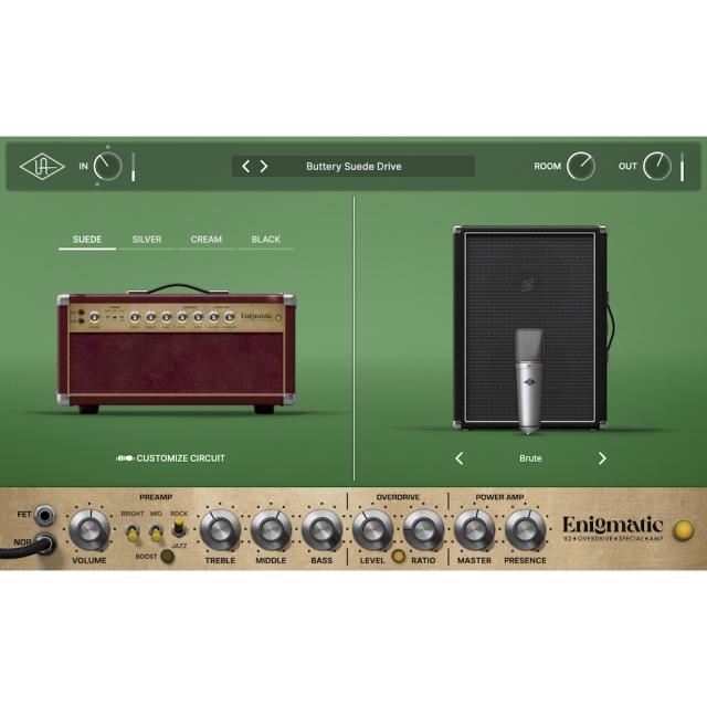 《キャンペーン中〜 5/25まで》Universal Audio UAD Enigmatic ’82 Overdrive Special Amp プラグイン DTM ギターアンプ《ダウンロード版》_10