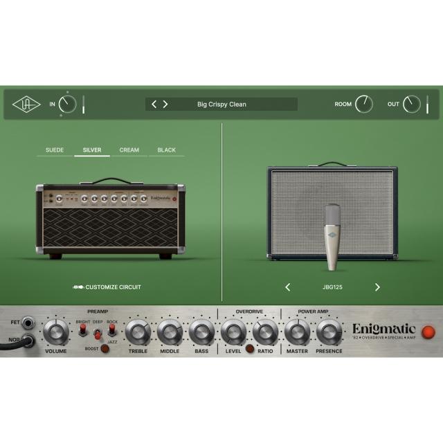 《キャンペーン中〜 5/25まで》Universal Audio UAD Enigmatic ’82 Overdrive Special Amp プラグイン DTM ギターアンプ《ダウンロード版》_11