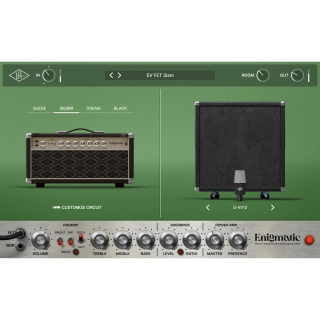 《キャンペーン中〜 5/25まで》Universal Audio UAD Enigmatic ’82 Overdrive Special Amp プラグイン DTM ギターアンプ《ダウンロード版》_12