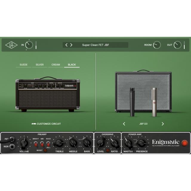 《キャンペーン中〜 5/25まで》Universal Audio UAD Enigmatic ’82 Overdrive Special Amp プラグイン DTM ギターアンプ《ダウンロード版》_13