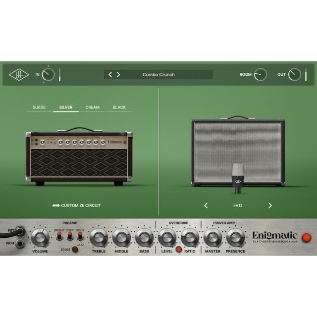 《キャンペーン中〜 5/25まで》Universal Audio UAD Enigmatic ’82 Overdrive Special Amp プラグイン DTM ギターアンプ《ダウンロード版》_3