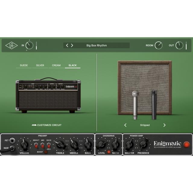 《キャンペーン中〜 5/25まで》Universal Audio UAD Enigmatic ’82 Overdrive Special Amp プラグイン DTM ギターアンプ《ダウンロード版》_6