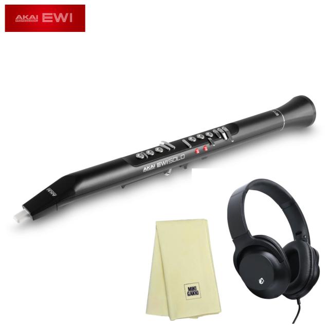 AKAI アカイ EWI SOLO ウインドシンセサイザー + ヘッドホン KHP