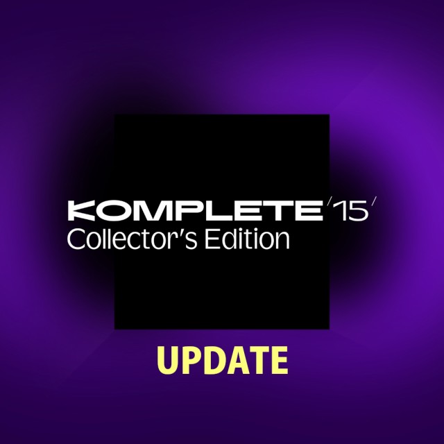 Native Instruments KOMPLETE 15 COLLECTORS EDITION アップデート UPDATE 《メール納品・ダウンロード版》