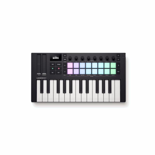 NOVATION ノベーション Launchkey Mini 25 MK4  MIDIキーボード 送料無料《国内正規品メーカー3年保証》
