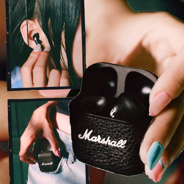 マーシャル イヤホン Minor4 Black ブラック Marshall ワイヤレスイヤホン bluetooth マイナー