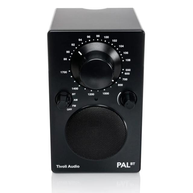 Tivoli Audio PAL BT 黒いこと チボリオーディオ Bluetooth相応う ラジオ受信機 金棒引き 《国内定まり品》[PALBT-9495-JP]