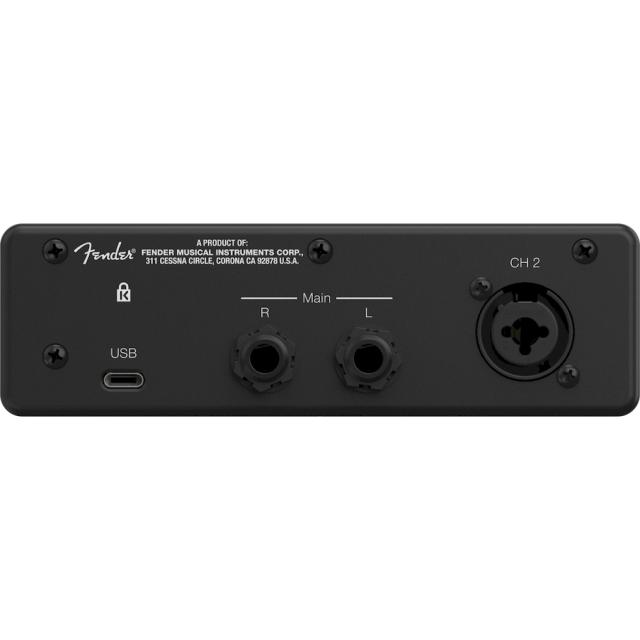 Fender Quantum LT 2 USB-C オーディオインターフェイス フェンダー