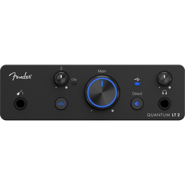 Fender Quantum LT 2 USB-C オーディオインターフェイス フェンダー