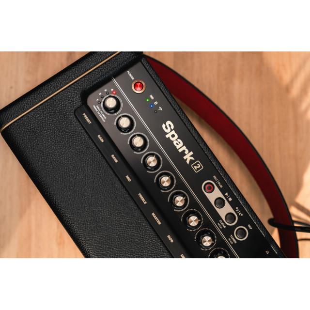 Positive Grid Spark 2 Black ブラック + 専用バッテリー セット [ ギターアンプ | AI機能 | Bluetooth対応 ]_2