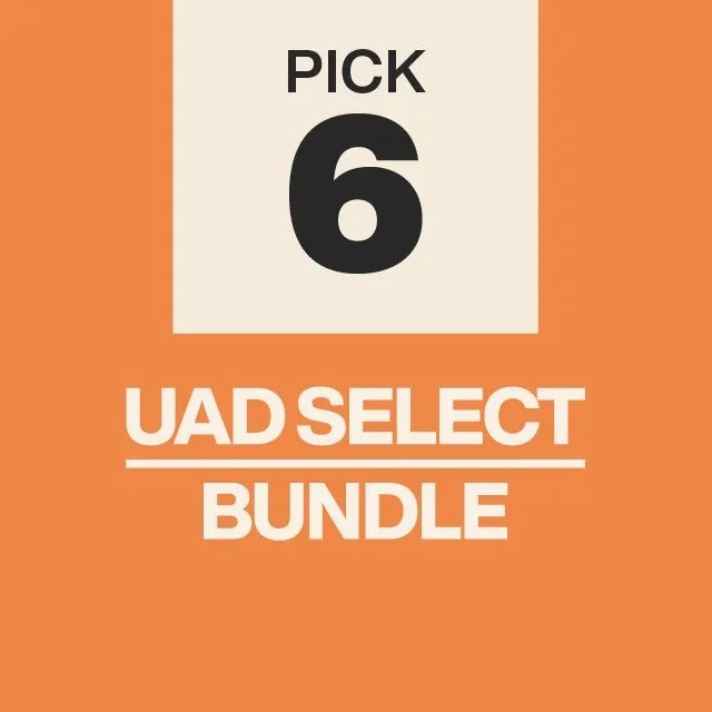 《キャンペーン中〜 4/30まで》Universal Audio UAD Select 6 プラグイン バンドル ソフトウェア ミックス《ダウンロード版》
