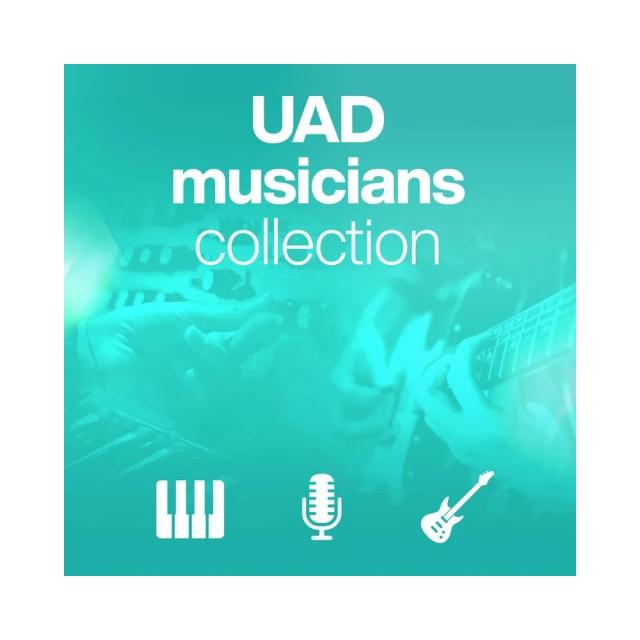 《キャンペーン中〜 6/30まで》Universal Audio UAD Musicians Collection ソフトウェア ミックス 音源《ダウンロード版》UAD
