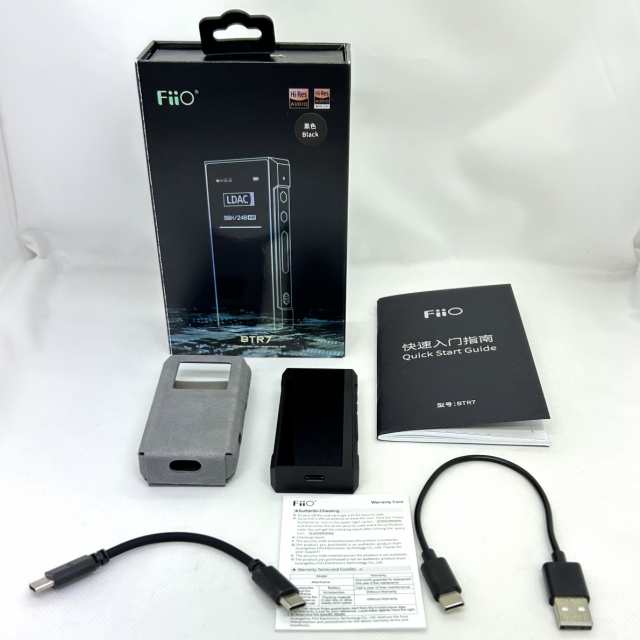 中古品》Fiio Bluetooth アンプ レシーバー BTR7 (FIO-BTR7-B ...