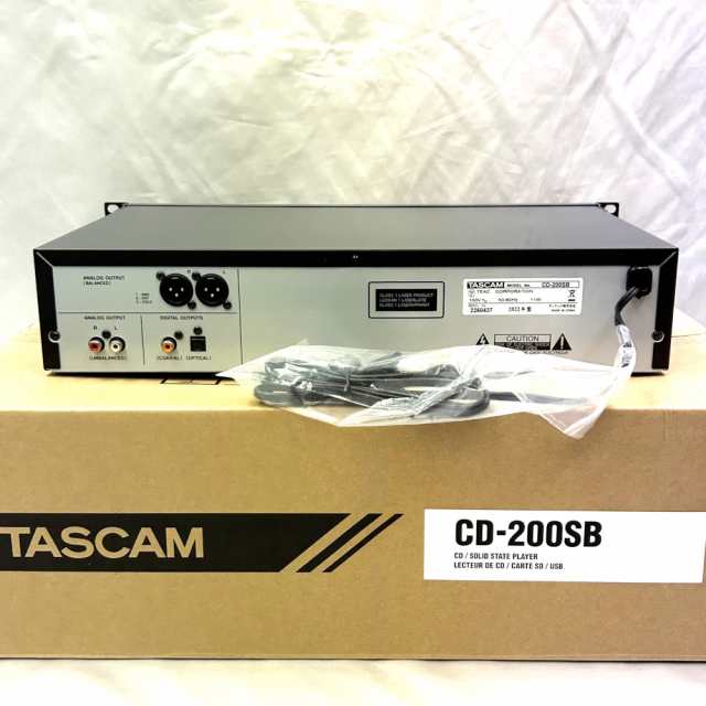 アウトレット品》 TASCAM タスカム CD-200SB SD/SDHCカード、USB