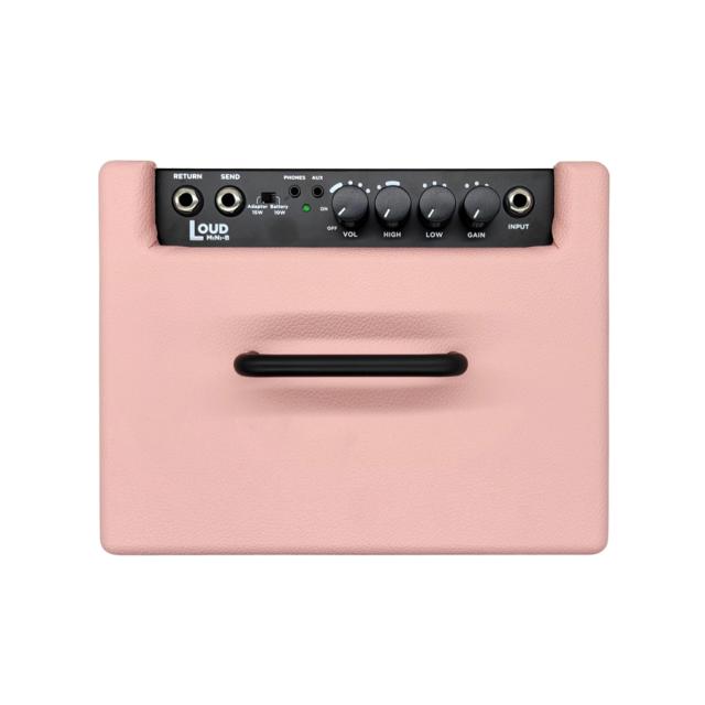MODEGEAR LOUD MINI-B ピンク + CU-7030 3mS/Sケーブル + クロス セット 小型 超軽量 家庭用 ベースアンプ_1