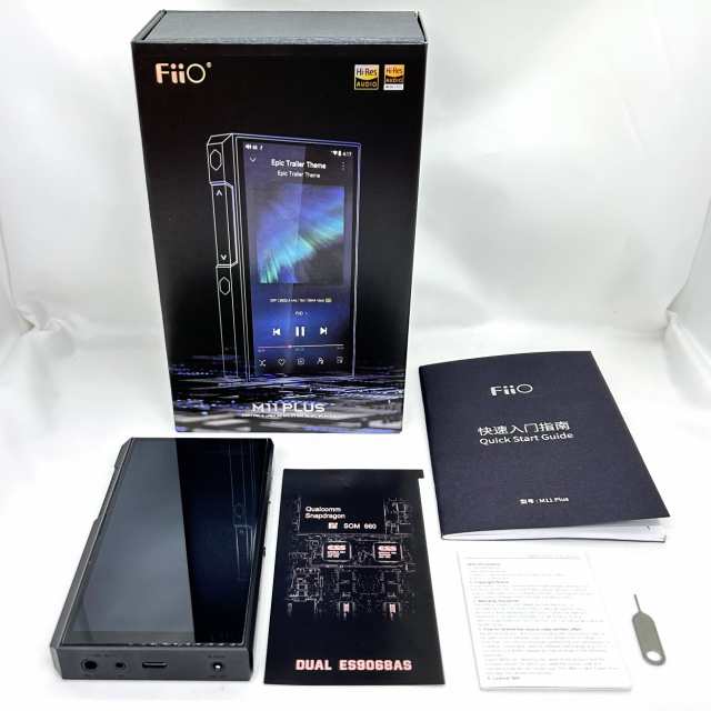 《中古品》FIIO デジタルオーディオプレーヤー M11 Plus ESS (FIOM11PLES B)