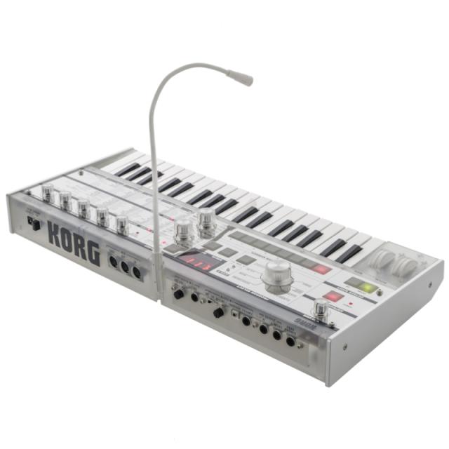 《アウトレット品》シンセサイザー KORG コルグ MICRO KORG-CR マイクロコルグ ボコーダー 37鍵盤 クリアー 《専用透明素材バッグ付属》