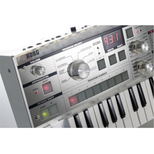 《アウトレット品》シンセサイザー KORG コルグ MICRO KORG-CR マイクロコルグ ボコーダー 37鍵盤 クリアー 《専用透明素材バッグ付属》